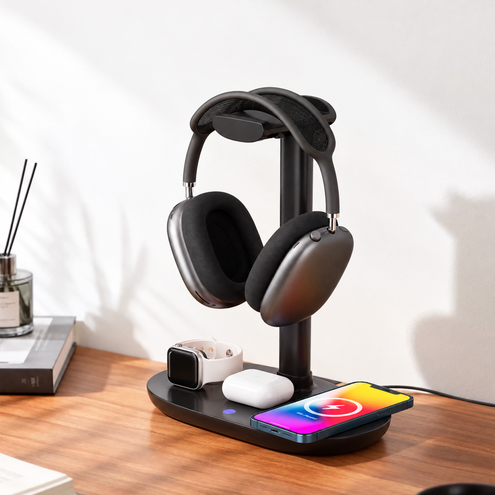 NestPoint 4-in-1 Wireless Charging Hub