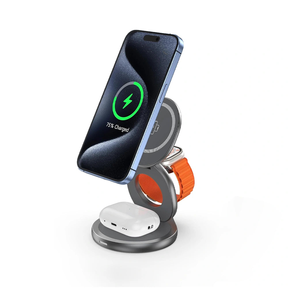 MagFlex Trio 3 in 1 Wireless Charging Station