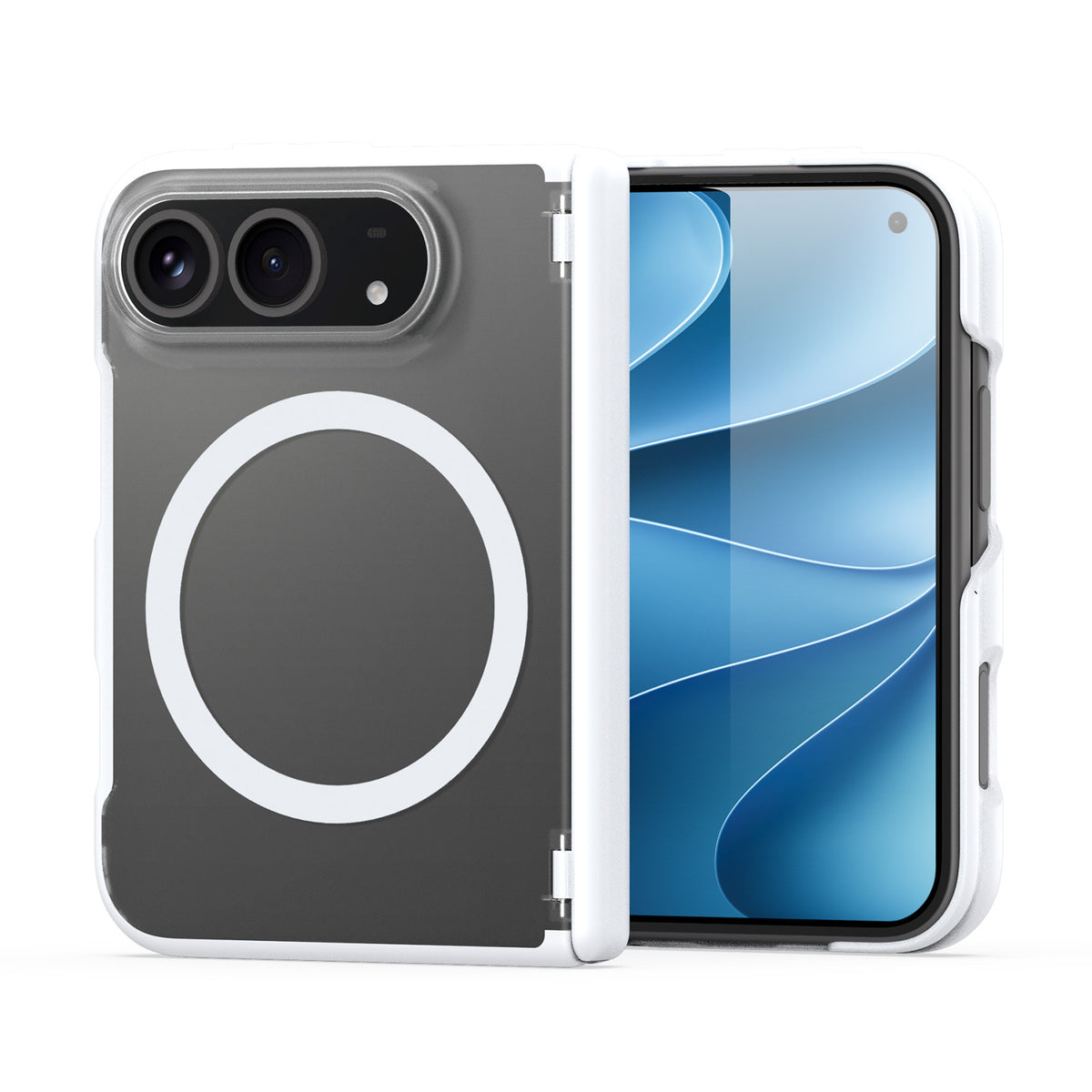 Premium Slim iPhone Duo MagSafe Fold Case