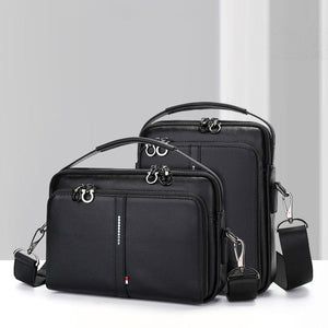 Thumbnail for Aegis Water - Resistant Leather Messenger Bag - Moderno Collections