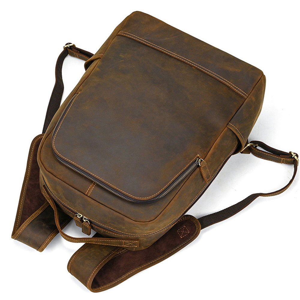 Aero - Back Leather Backpack - Moderno Collections