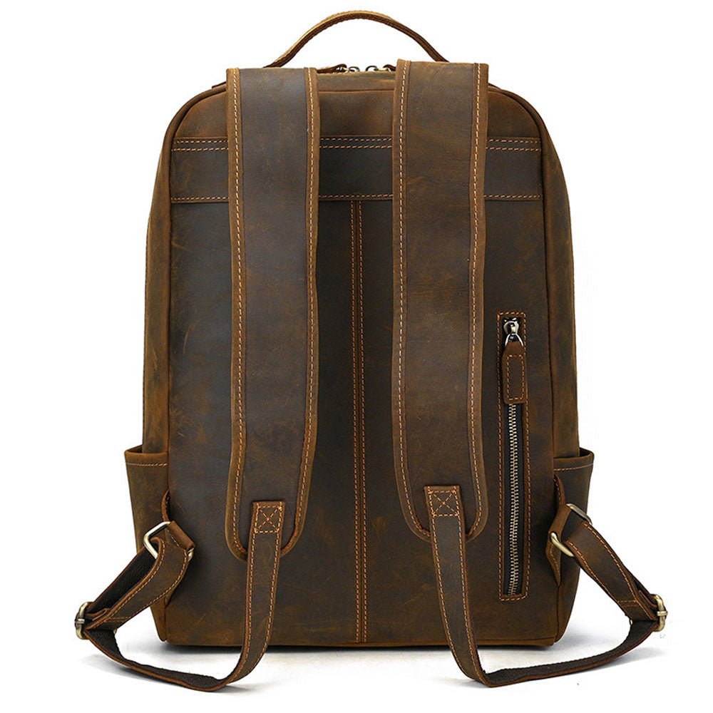 Aero - Back Leather Backpack - Moderno Collections