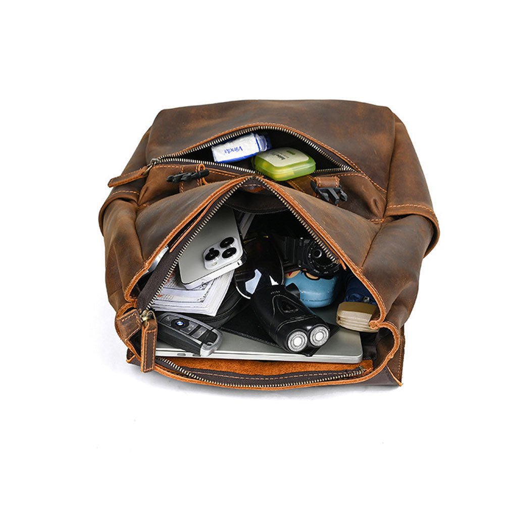 AirStrap Leather Duffel Bag - Moderno Collections
