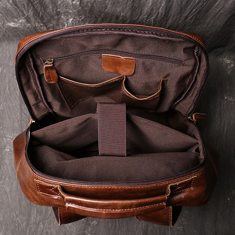 Apex Slim Traveler Genuine Leather Bag - Moderno Collections