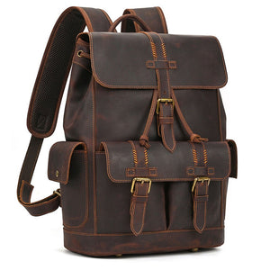 Thumbnail for ArcStrap Leather Backpack - Moderno Collections