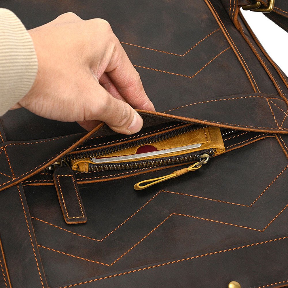 ArcStrap Leather Backpack - Moderno Collections