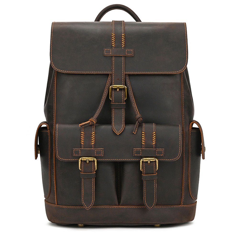 ArcStrap Leather Backpack - Moderno Collections