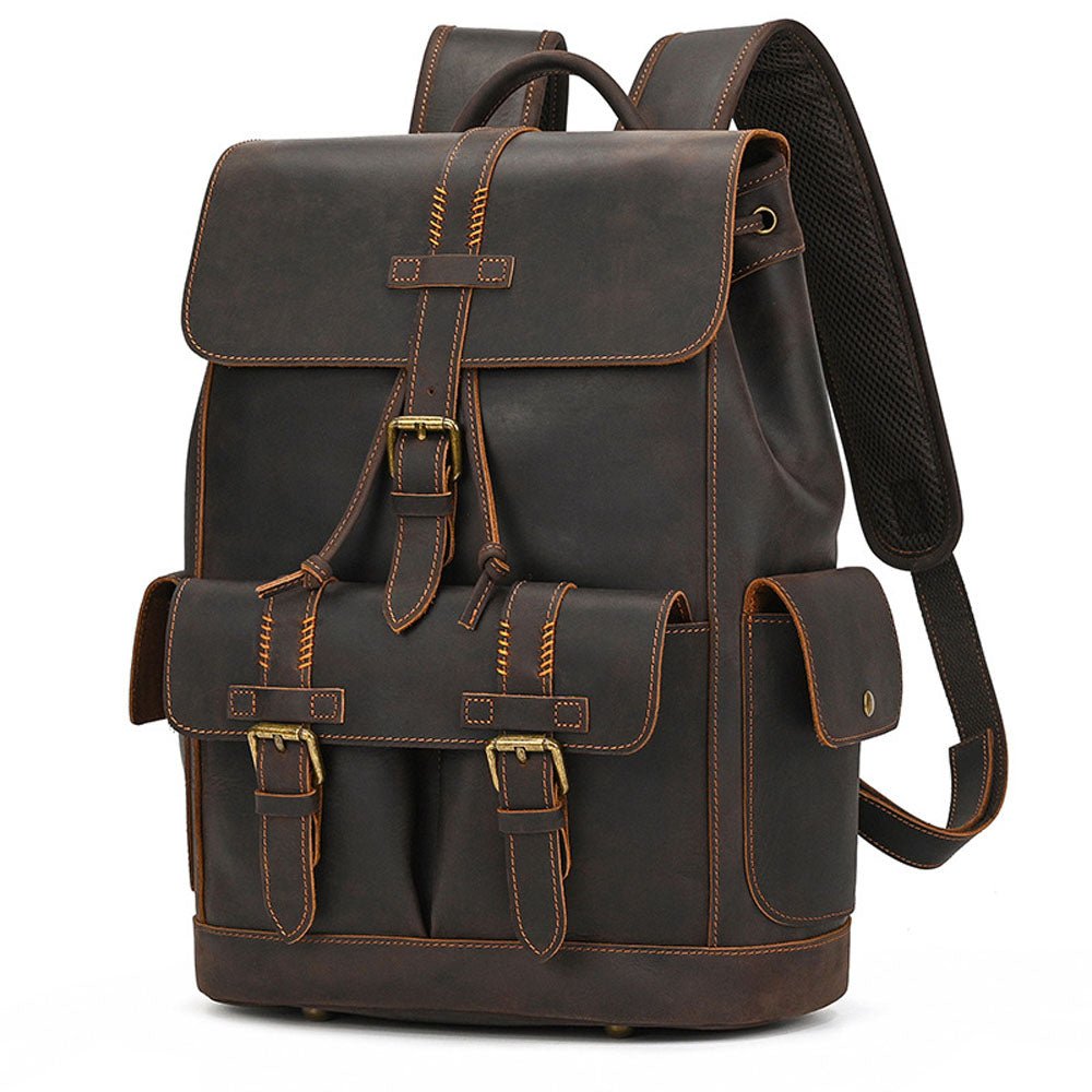 ArcStrap Leather Backpack - Moderno Collections