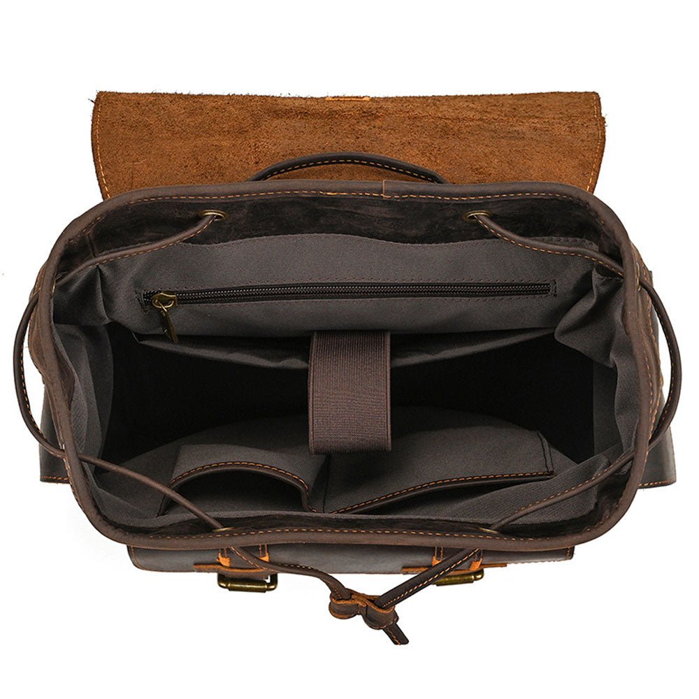 ArcStrap Leather Backpack - Moderno Collections