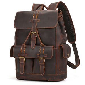 Thumbnail for ArcStrap Leather Backpack - Moderno Collections