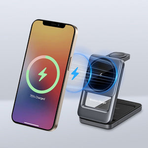 Thumbnail for AuraCharge Trio Foldable 3 in 1 Magsafe Charger - Moderno Collections