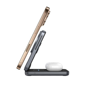 Thumbnail for AuraCharge Trio Foldable 3 in 1 Magsafe Charger - Moderno Collections