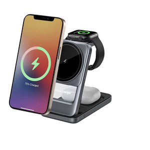 Thumbnail for AuraCharge Trio Foldable 3 in 1 Magsafe Charger - Moderno Collections
