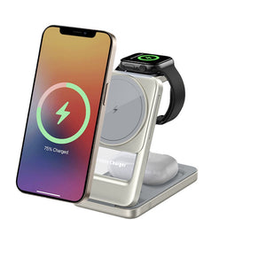 Thumbnail for AuraCharge Trio Foldable 3 in 1 Magsafe Charger - Moderno Collections