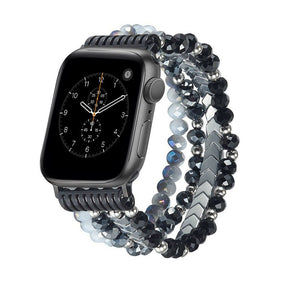 Thumbnail for Beaded Steel Apple Watch Band for Women - Moderno Collections