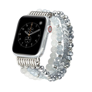 Thumbnail for Beaded Steel Apple Watch Band for Women - Moderno Collections