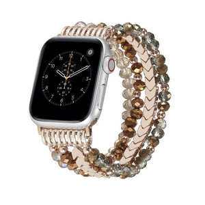 Thumbnail for Beaded Steel Apple Watch Band for Women - Moderno Collections