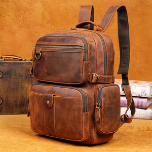 Thumbnail for BreathCore Leather Backpack - Moderno Collections