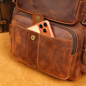 Thumbnail for BreathCore Leather Backpack - Moderno Collections