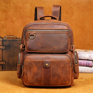 Thumbnail for BreathCore Leather Backpack - Moderno Collections