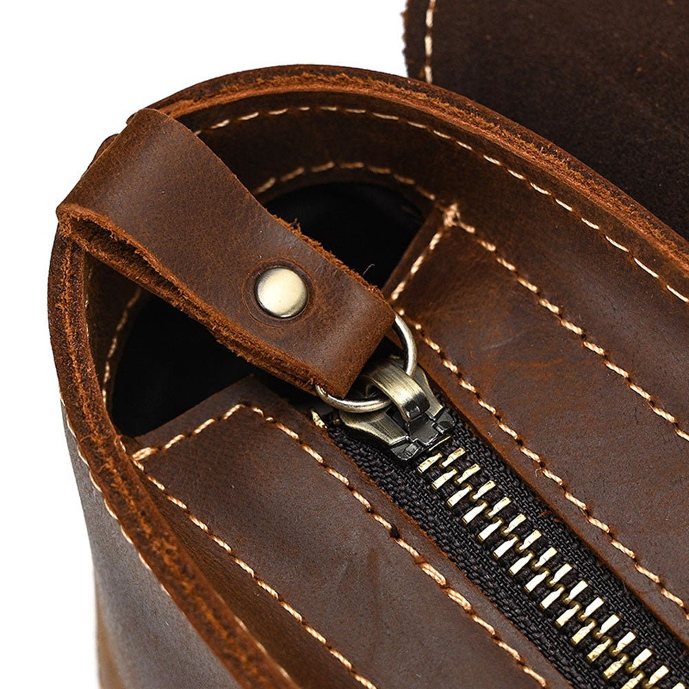 Brownstone Leather Backpack - Moderno Collections
