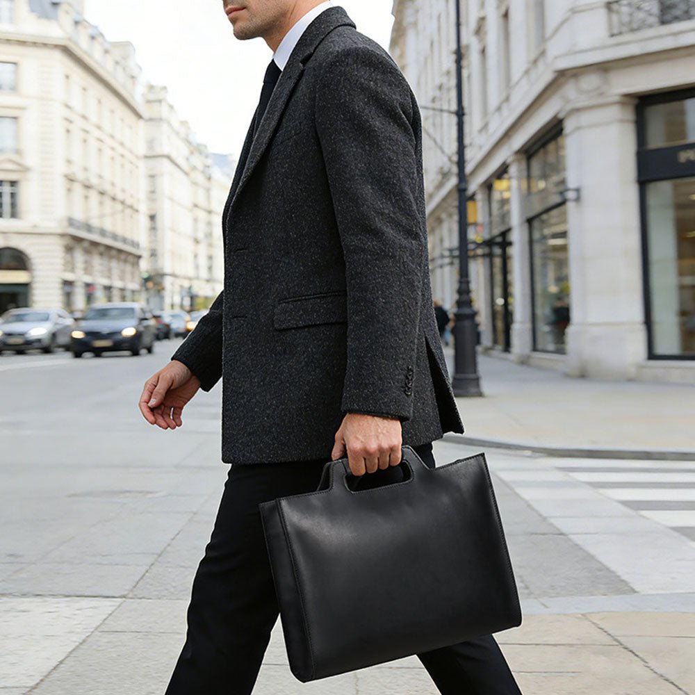 CarryPoint Leather Business Briefcase - Moderno Collections