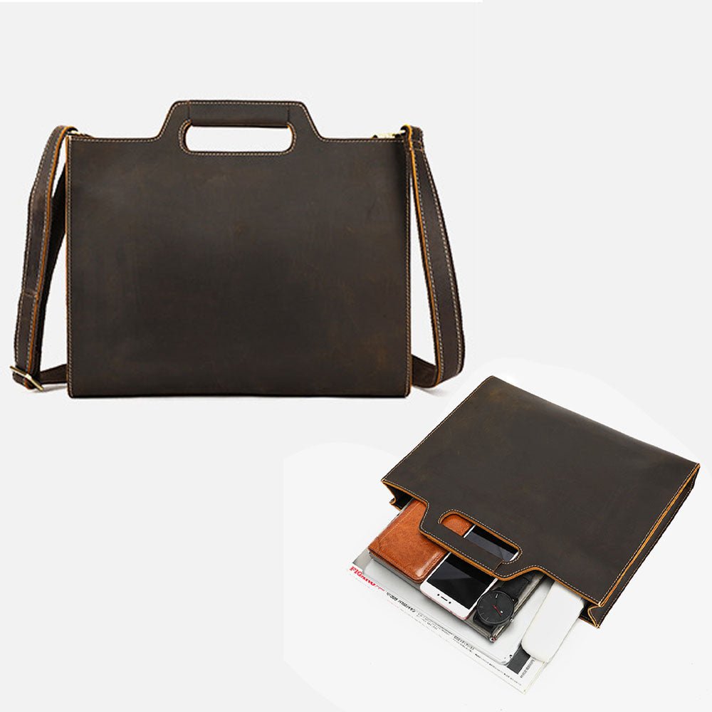 CarryPoint Leather Business Briefcase - Moderno Collections