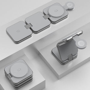 Thumbnail for ChargeNest 3 in 1 Foldable MagSafe Charger - Moderno Collections