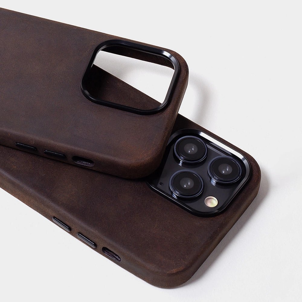 CortezaLux Genuine Leather iPhone Case - Moderno Collections