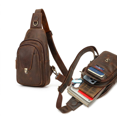 CrossPath Genuine Leather Bag - Moderno Collections