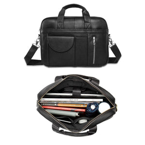Thumbnail for CrossPath Leather Messenger Bag - Moderno Collections