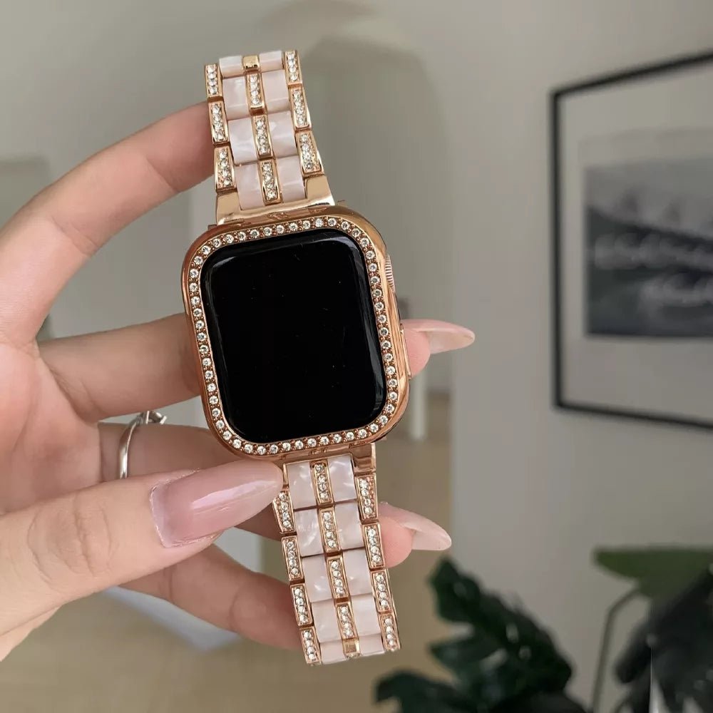 CrystalGlow Apple Watch Band - Moderno Collections