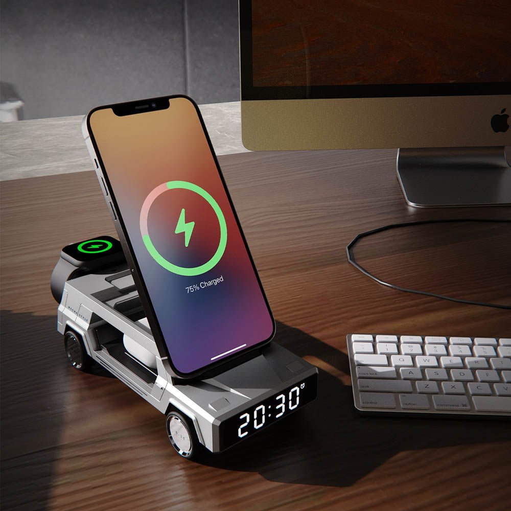 CyberLink 4 - in - 1 Wireless Charging Station - Moderno Collections