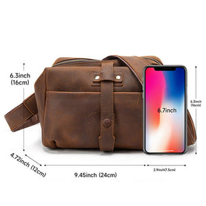 Thumbnail for EchoCarry Leather Messenger Bag - Moderno Collections