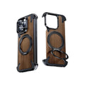 EdgeX Walnut Magnetic MagSafe iPhone Case