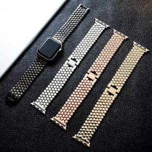 Thumbnail for ElysianSteel Elegance Apple Watch Band - Moderno Collections