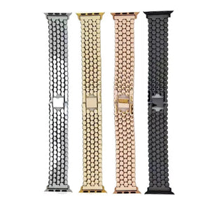 Thumbnail for ElysianSteel Elegance Apple Watch Band - Moderno Collections