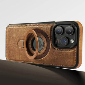 Thumbnail for EvoGrip Leather MagSafe iPhone Case - Moderno Collections