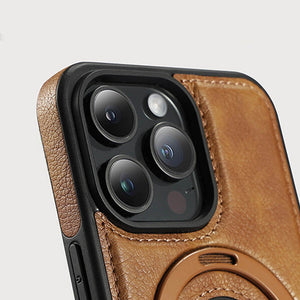 Thumbnail for EvoGrip Leather MagSafe iPhone Case - Moderno Collections