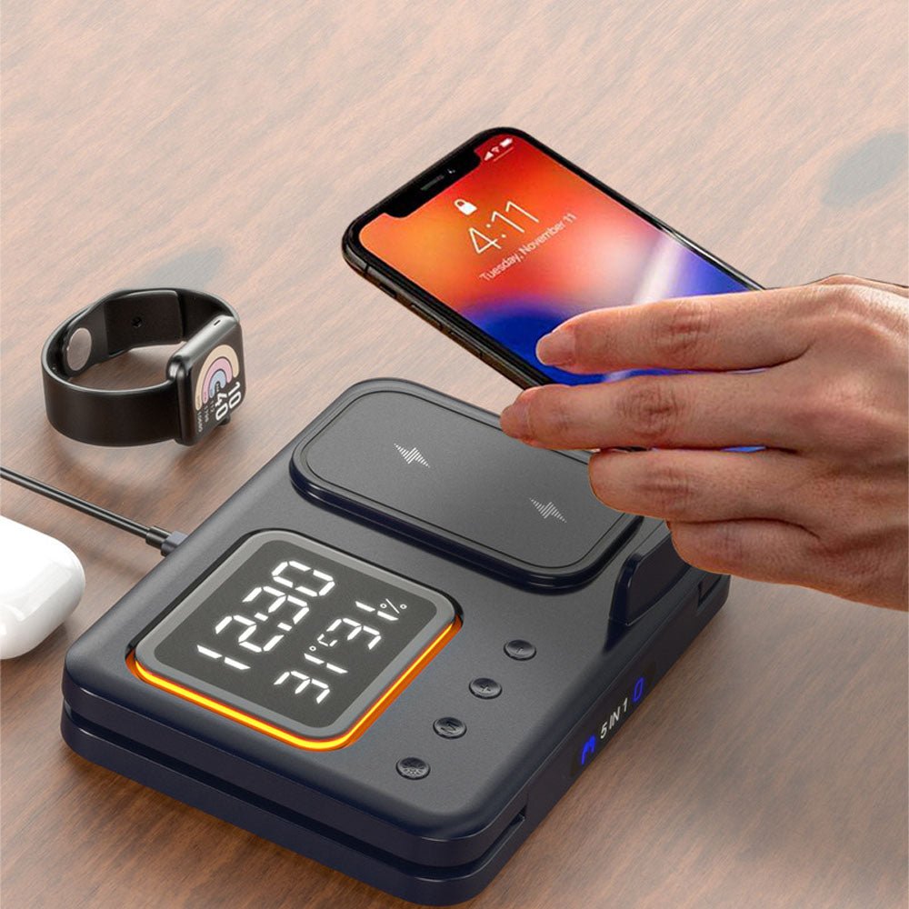 EvoSync Pro 5 in 1 MagSafe Wireless Charger - Moderno Collections