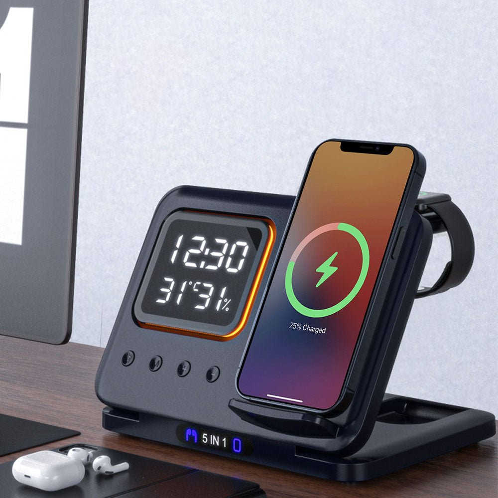 EvoSync Pro 5 in 1 MagSafe Wireless Charger - Moderno Collections