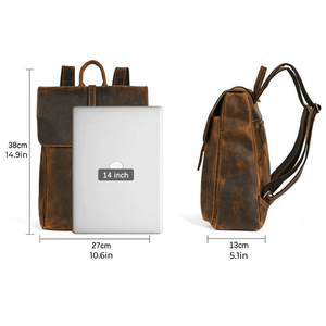 Thumbnail for Ferro Leather Backpack - Moderno Collections