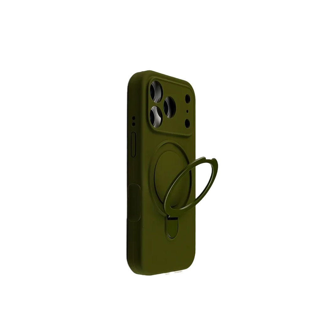 FlexStand Silicone iPhone Case with Magnetic Stand - Moderno Collections