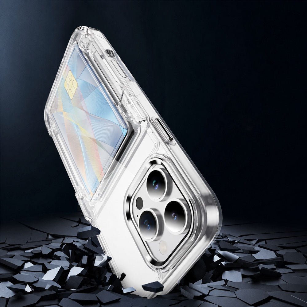 Flip Card Slot iPhone Case - Moderno Collections