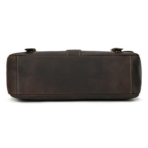 Thumbnail for FluxVoid Leather Briefcase - Moderno Collections
