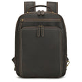 FrayedKnot Leather Travel Backpack