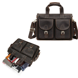 Thumbnail for GoBag Leather Messenger Bag - Moderno Collections