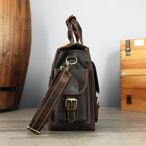 Thumbnail for GoBag Leather Messenger Bag - Moderno Collections