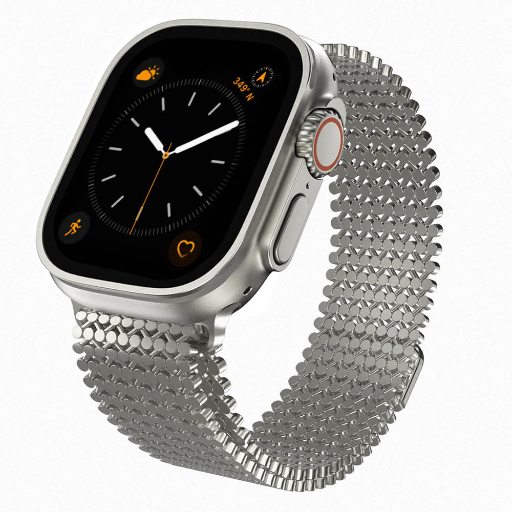 Gravion Stainless Steel Apple Watch Band - Moderno Collections