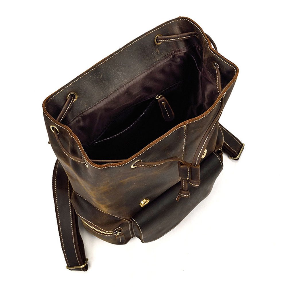 HarborLine Leather Backpack - Moderno Collections